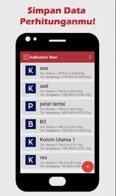 Kalkulator Besi android App screenshot 2